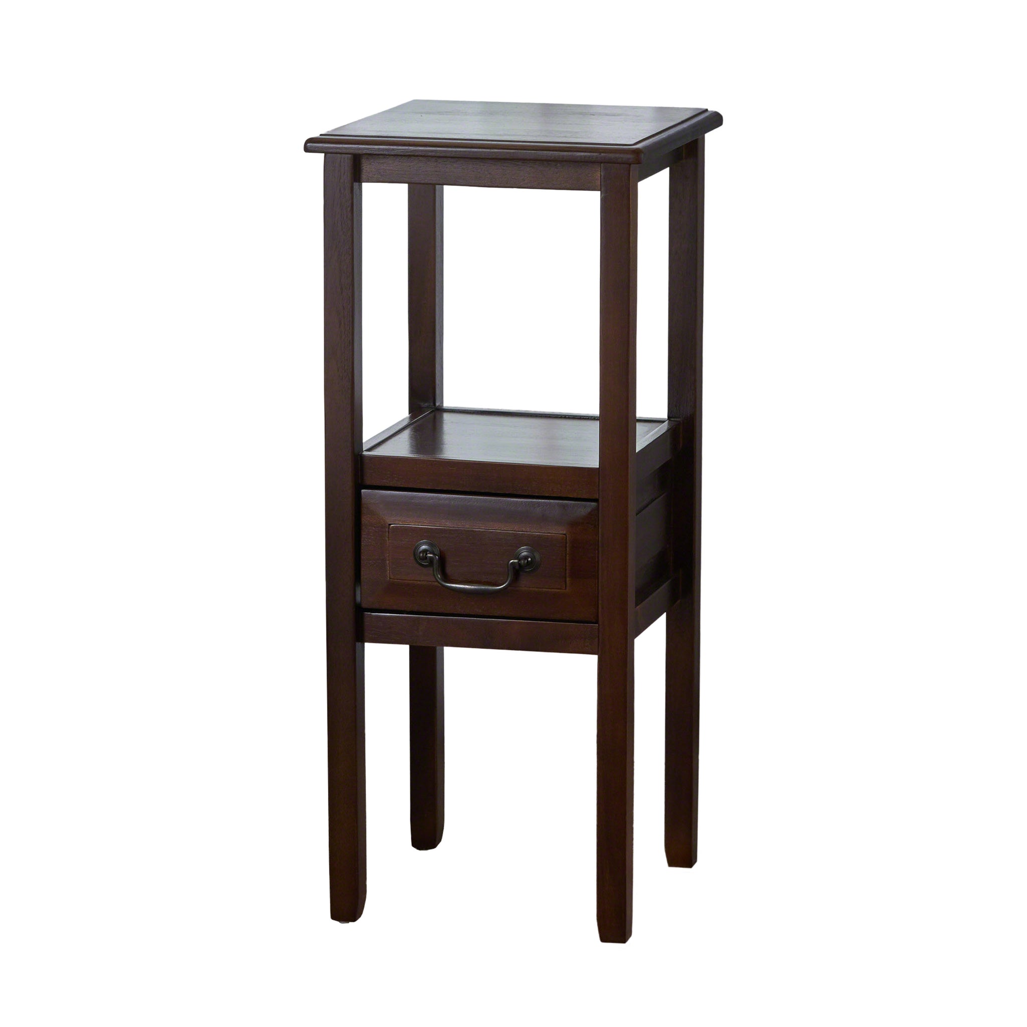 Table de bout en bois d'acacia