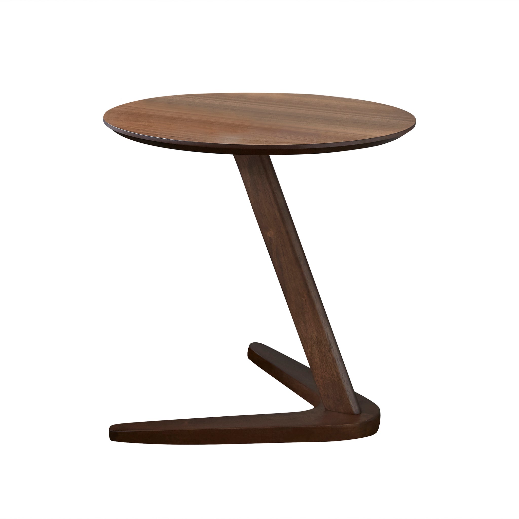 Table de bout en bois d'hévéa