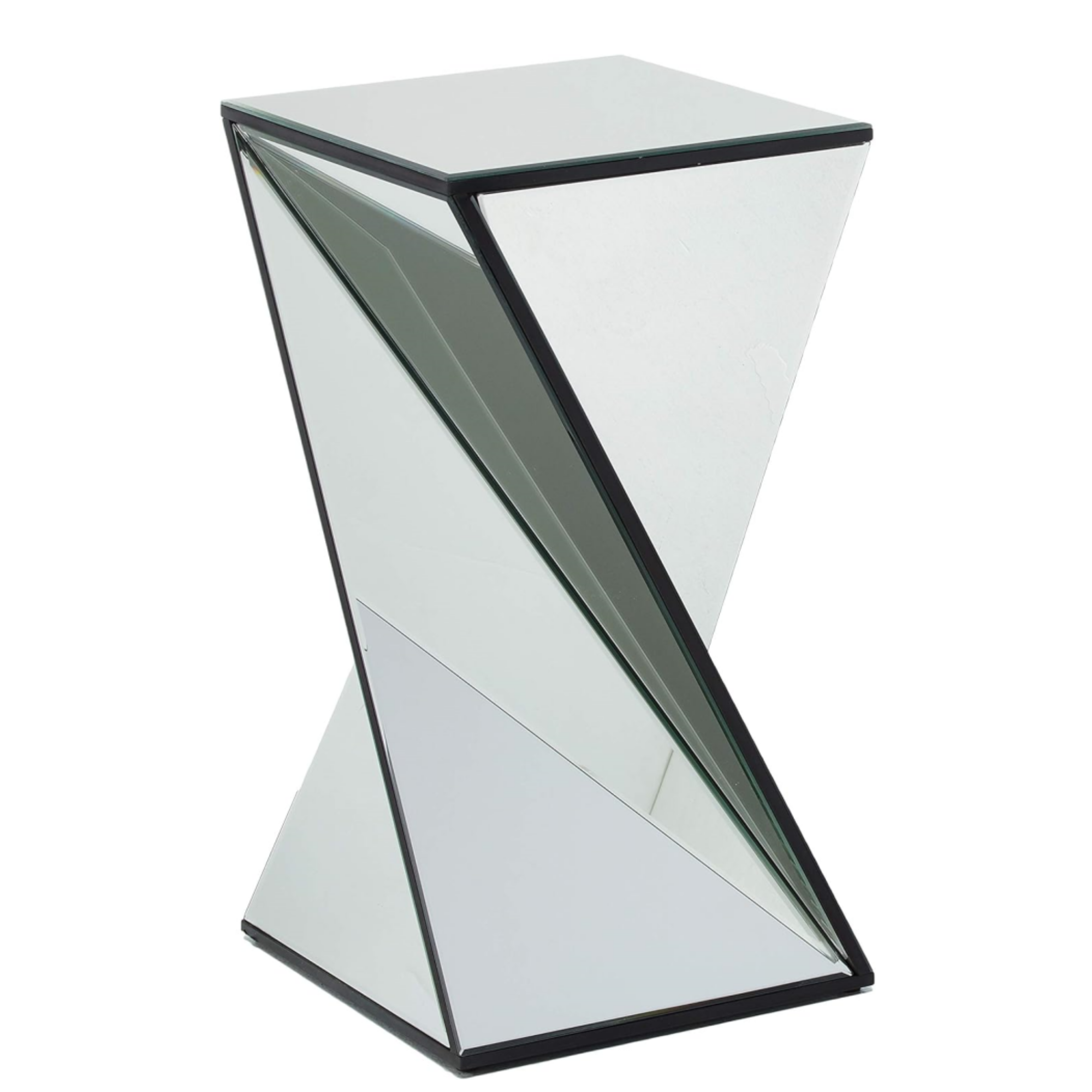 Table de bout Miroir géométrique