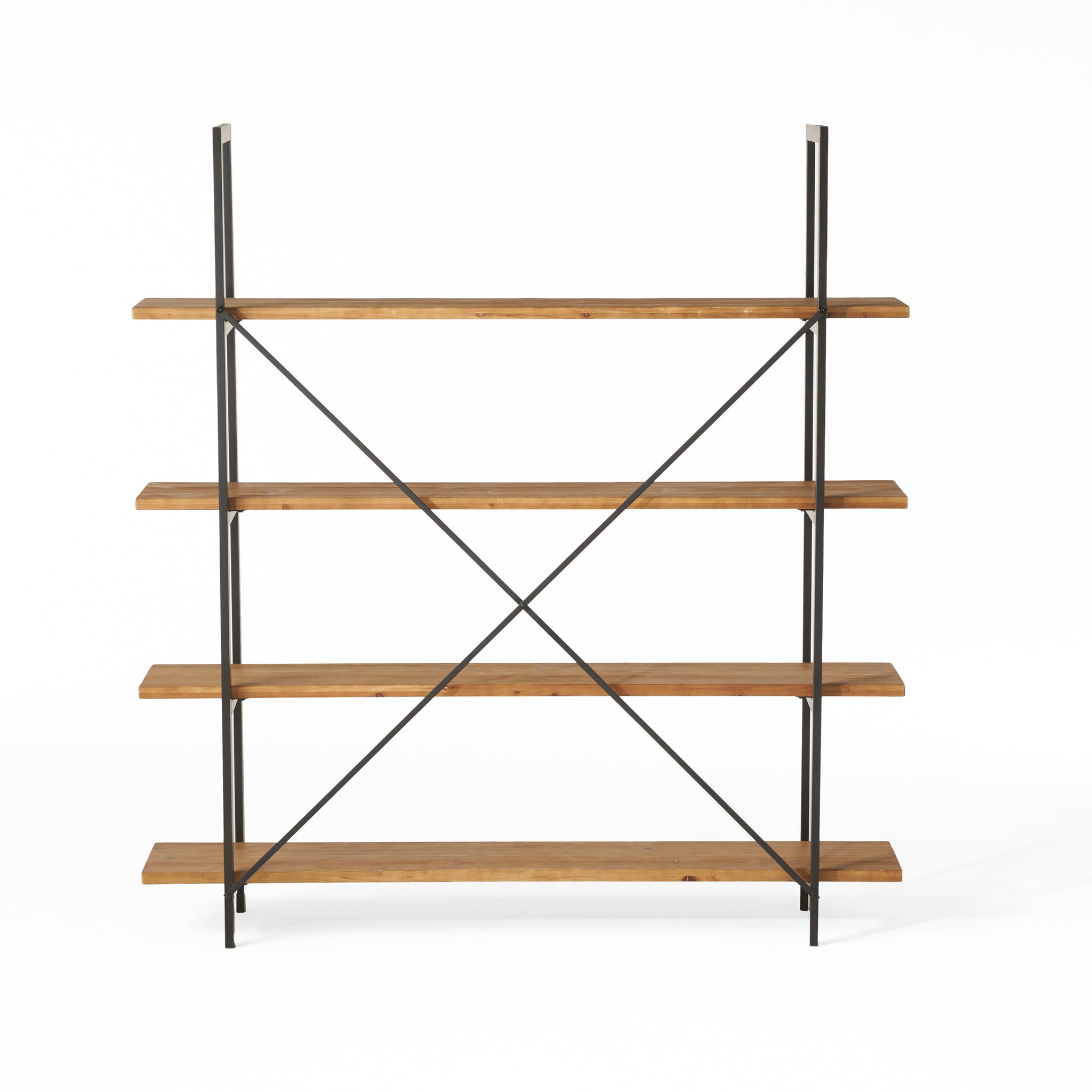 Bibliothèque en bois de sapin 183 cm